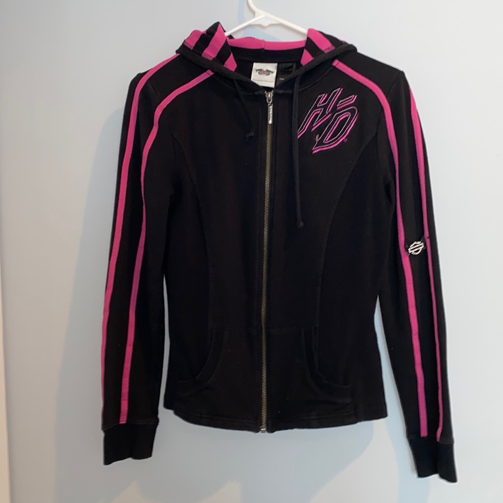 Harley Davidson woman’s zip up jacket
